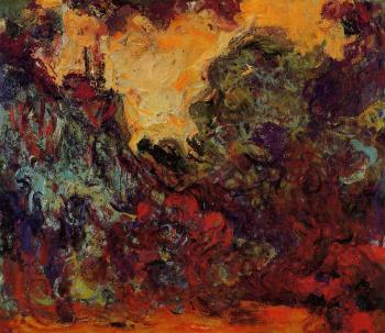 Claude Oscar Monet : The Artist's House, View from the Rose Garden